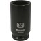 Dynamic 3/4" Drive Deep Socket, Black Phosphate, Tools 3/4" Drive 6 Point SAE, 1-3/8" Deep Length D020544 - alternate 1